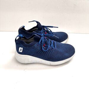 Foot‎ Joy Golf Flex blue White Soft Cleats sneaker shoes